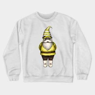 Gnome Pug Crewneck Sweatshirt